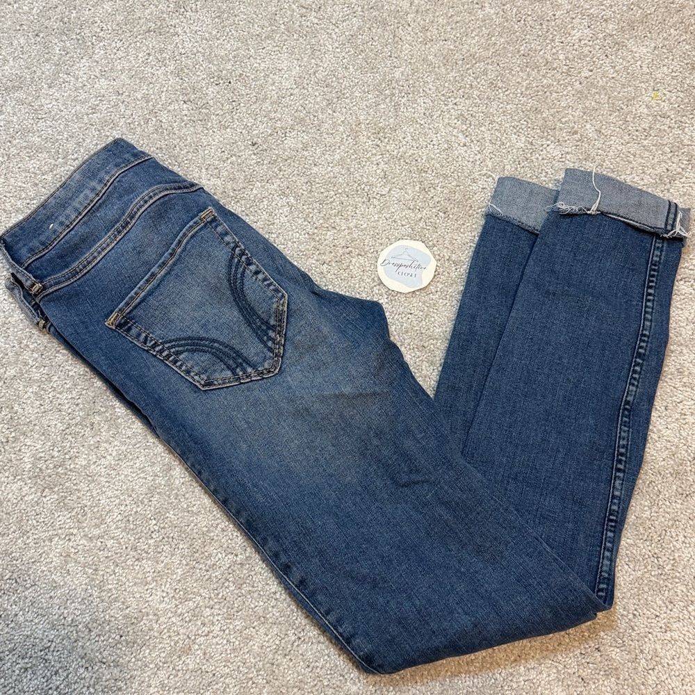 High Rise Super Skinny Hollister Jeans - Picture 3 of 4